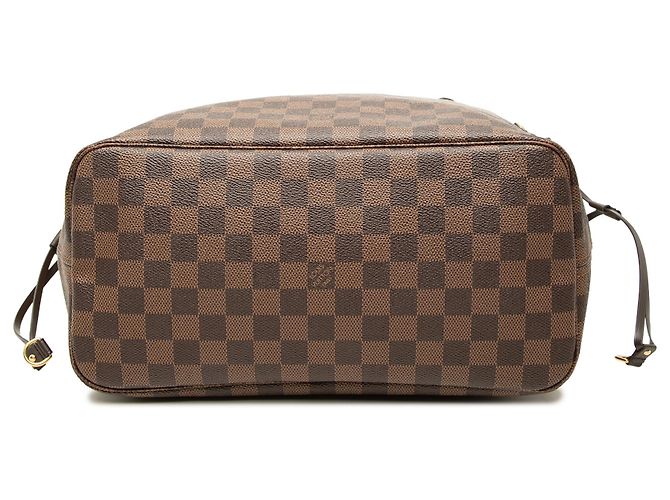 Louis Vuitton Brown Damier Ebene Neverfull MM - view 3