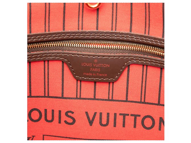 Louis Vuitton Brown Damier Ebene Neverfull MM - view 5