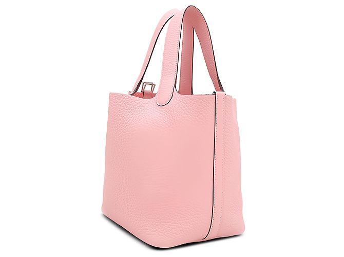 Hermès Pink Clemence Picotin Lock 18 - vista 2
