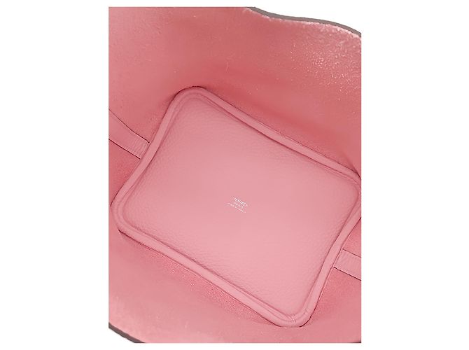Hermès Pink Clemence Picotin Lock 18 - vista 4