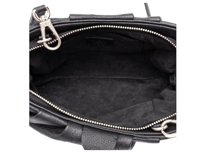 Louis Vuitton Black Monogram Mahina Scala Mini Pouch - vista 4