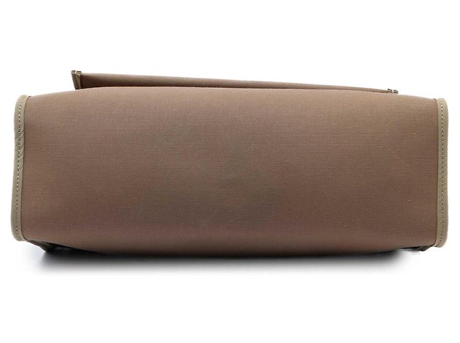 Hermès Brown Toile Herbag Zip 31 Braun Taupe - Ansicht 3