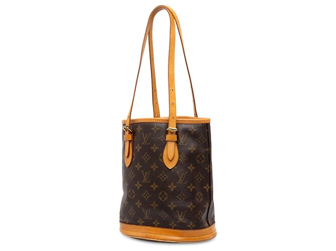Louis Vuitton Brown Monogram Petit Bucket - vue 2