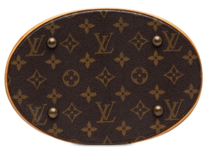 Louis Vuitton Brown Monogram Petit Bucket - vue 3
