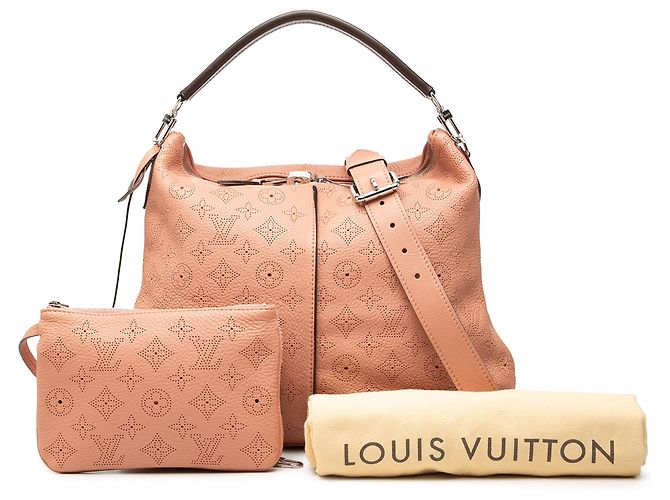Louis Vuitton Pink Monogram Mahina Selene PM - vista 7