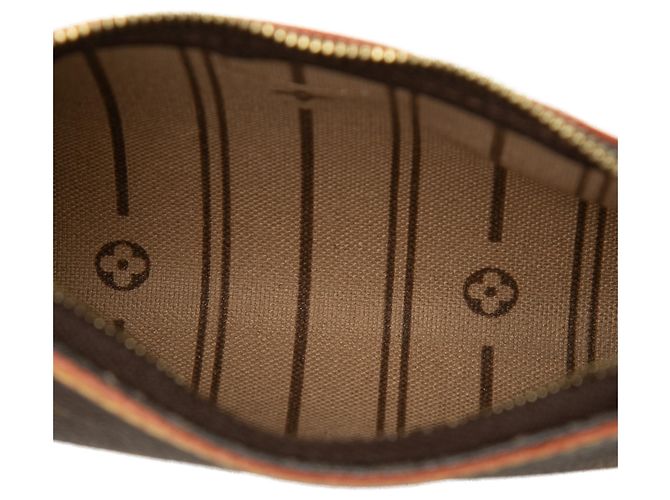 Louis Vuitton Brown Monogram Mini Delightful Pochette - vista 4