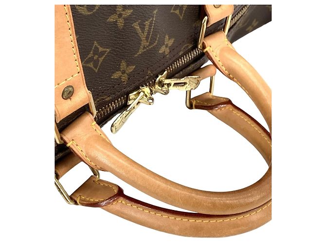 Louis Vuitton Brown Monogram Keepall 55 - Ansicht 11