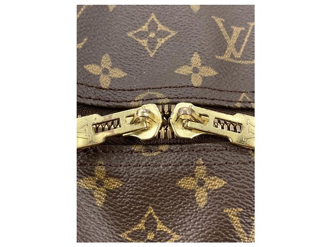 Louis Vuitton Brown Monogram Keepall 55 - Ansicht 15