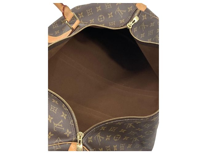 Louis Vuitton Brown Monogram Keepall 55 - Ansicht 2