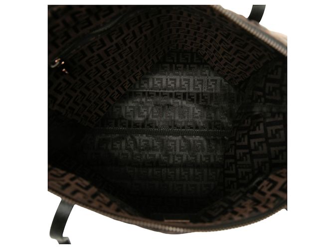 Fendi Zucchino Canvas Tote braun - Ansicht 4