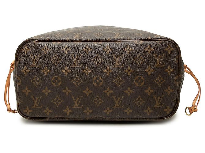 Louis Vuitton Brown Monogram Neverfull MM - vue 3