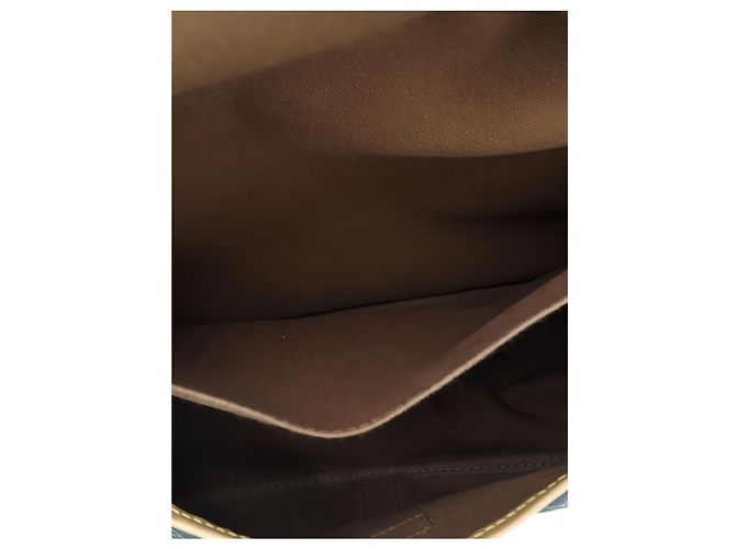 Louis Vuitton Brown Monogram Saumur 35 Marron - vue 11