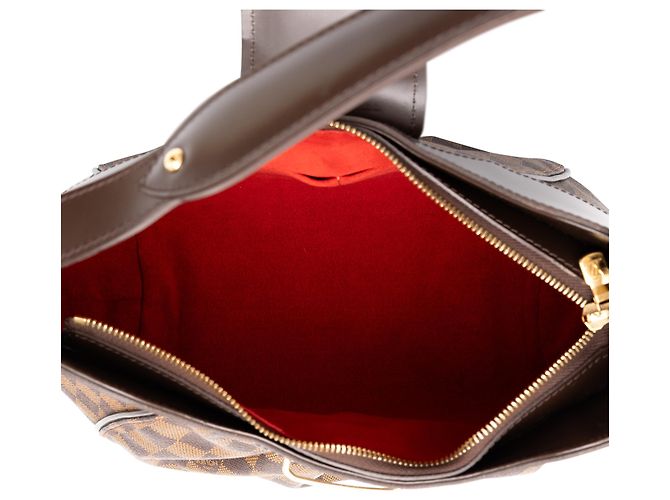 Louis Vuitton Brown Damier Ebene Sistina PM - vista 4