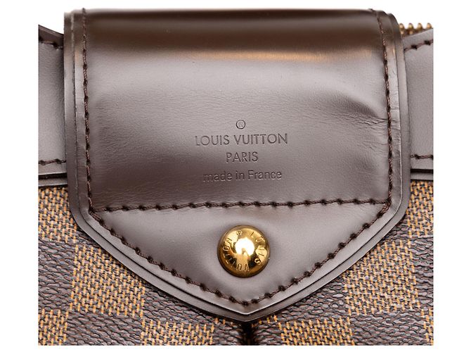 Louis Vuitton Brown Damier Ebene Sistina PM - vista 5