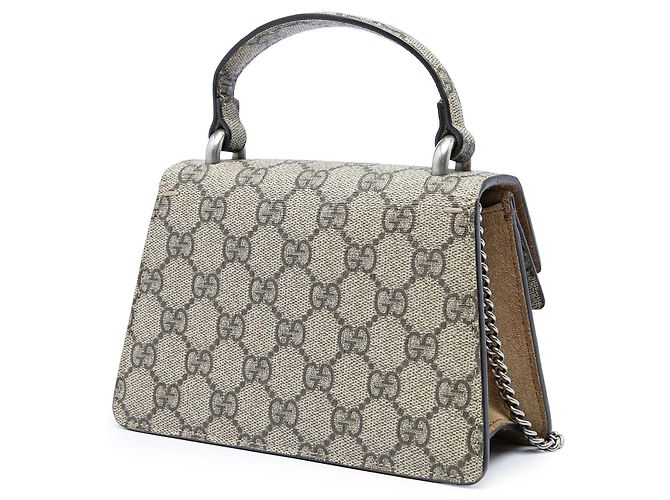 Borsa Gucci Mini GG Supreme Dionysus Beige - vista 2