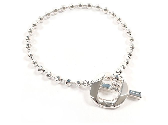 Bracciale con charm Gucci in argento - vista 2