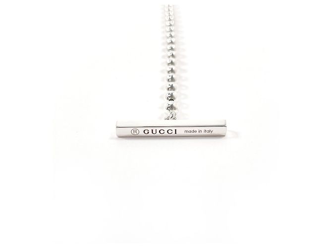 Bracciale con charm Gucci in argento - vista 4