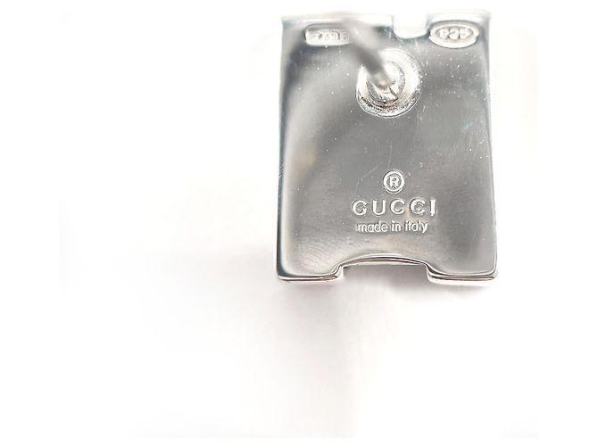 Gucci Silver 925 G-Logo Stecker-Ohrringe Silber - Ansicht 3
