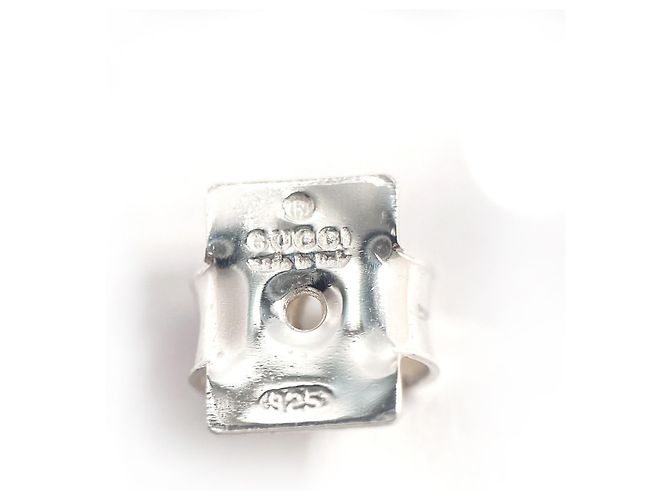 Gucci Silver 925 G-Logo Stecker-Ohrringe Silber - Ansicht 4
