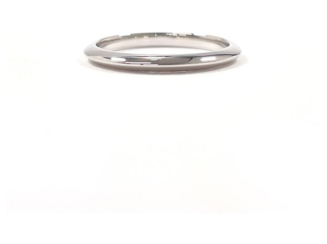 Autre Marque Tiffany Knife Edge Band Ring Silber - Ansicht 2