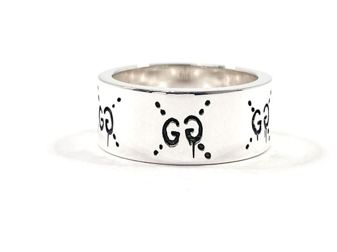 Anello Gucci Ghost in argento sterling - vista 2