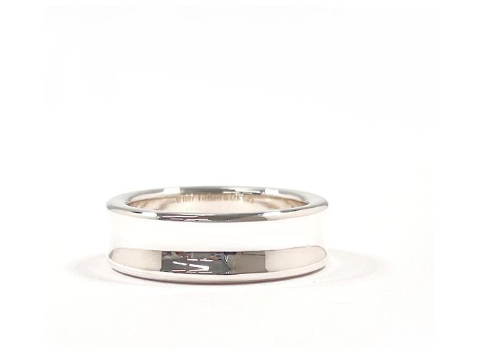 Autre Marque Tiffany & Co. 1837 Medium Band Ring Silber - Ansicht 2