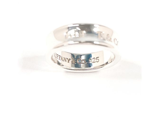 Autre Marque Tiffany & Co. 1837 Medium Band Ring Silber - Ansicht 3
