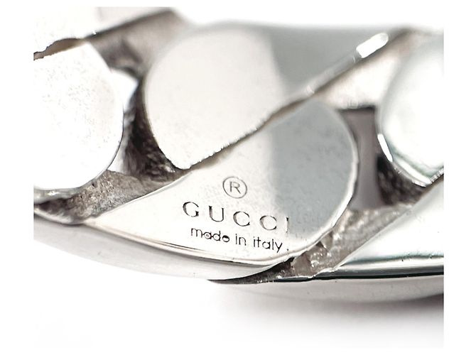 Gucci Interlocking G Band Ring Silber - Ansicht 3