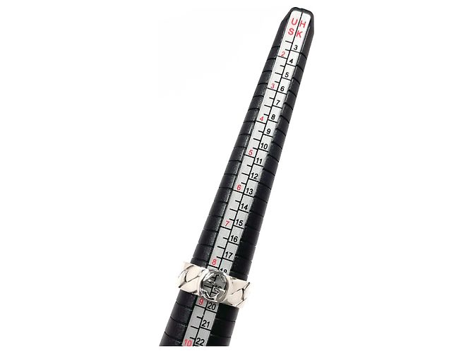 Gucci Interlocking G Band Ring Silber - Ansicht 7