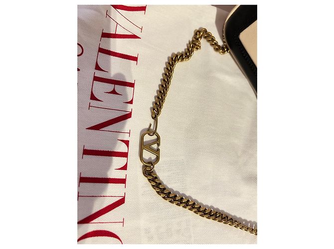 Valentino Garavani Viva Superstar VLOGO Leather Shoulder Bag - vista 13