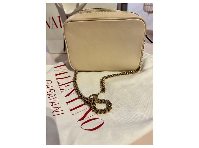 Valentino Garavani Viva Superstar VLOGO Leather Shoulder Bag - vista 4