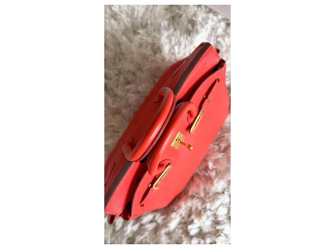 Borsa a mano Hermès Birkin 30 in pelle Togo - vista 8