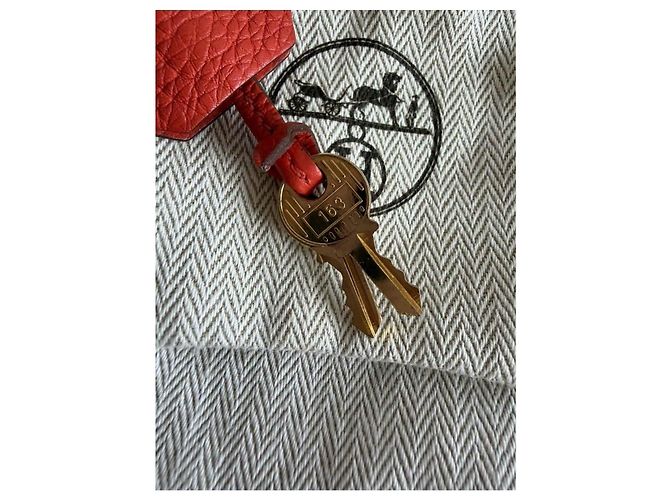 Borsa a mano Hermès Birkin 30 in pelle Togo - vista 9