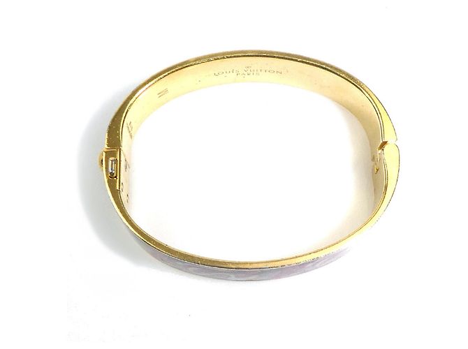 Bracciale con ciondoli oro e rosa Louis Vuitton - vista 5