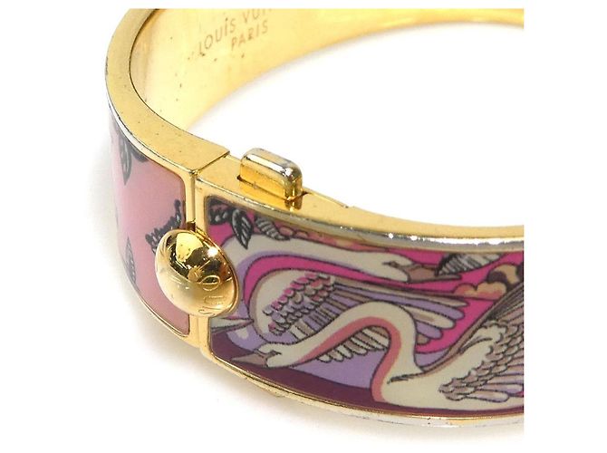 Bracciale con ciondoli oro e rosa Louis Vuitton - vista 6