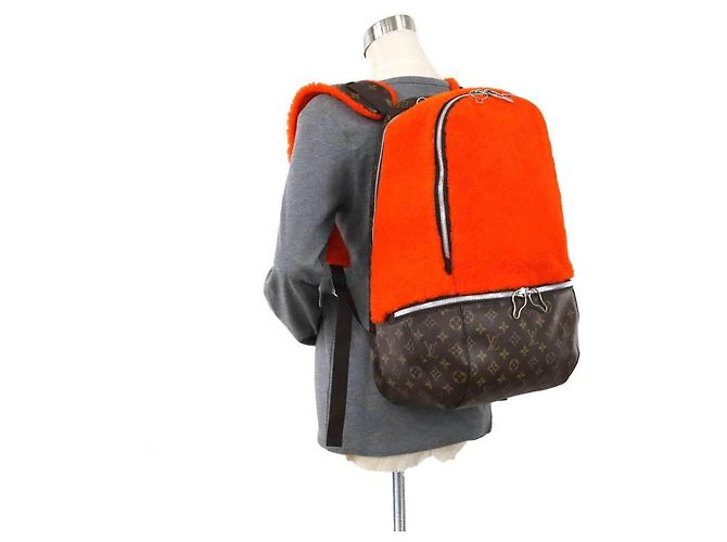 Louis Vuitton Monogram Marc Newson Fleece Pack Backpack - view 16