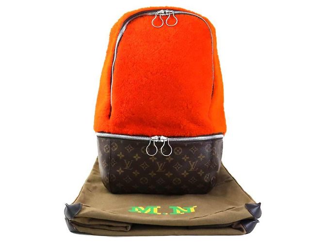 Louis Vuitton Monogram Marc Newson Fleece Pack Backpack - view 17