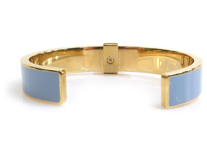 Bracelete Prada azul claro e dourado - vista 4