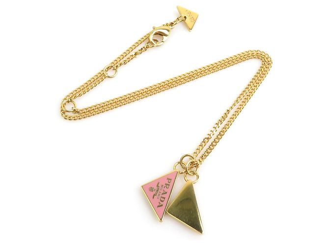 Colar Prada Logo Triangle - vista 2
