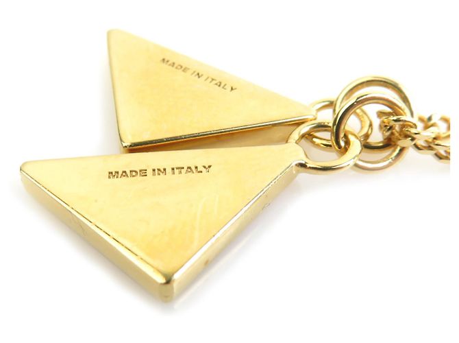 Colar Prada Logo Triangle - vista 4