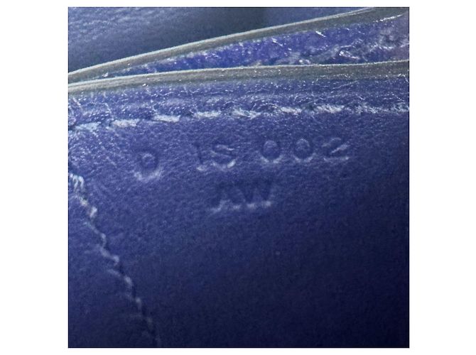 Hermès Bolsa de Ombro Hermes Mosaic 24 17 Veau Epsom Blue Ancre Silver - vista 13