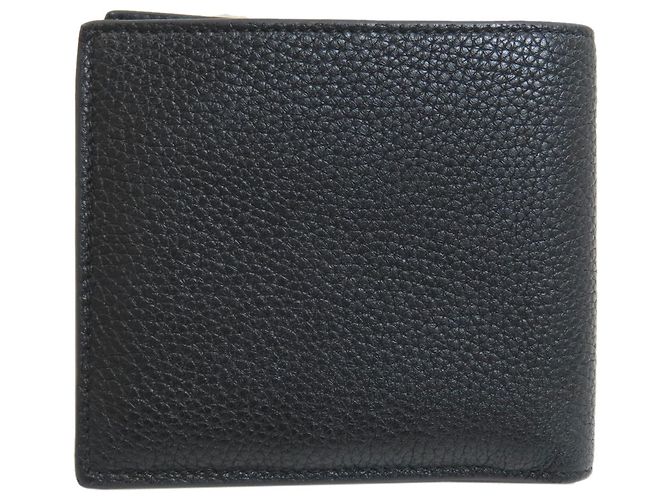 Céline Cartera bifold Celine de piel negra - vista 2