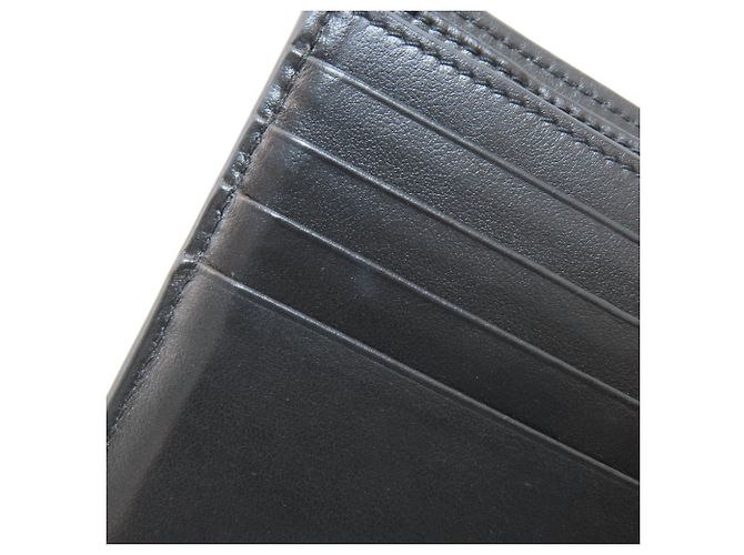 Céline Cartera bifold Celine de piel negra - vista 7