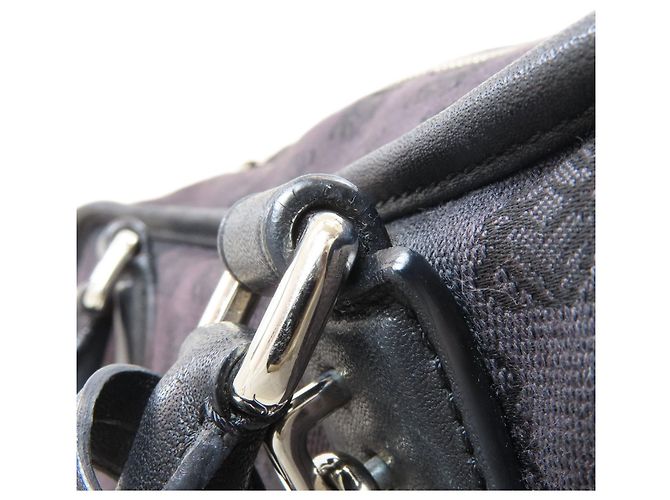 Borsa a mano Loewe Amazona in tela nera Nero - vista 13