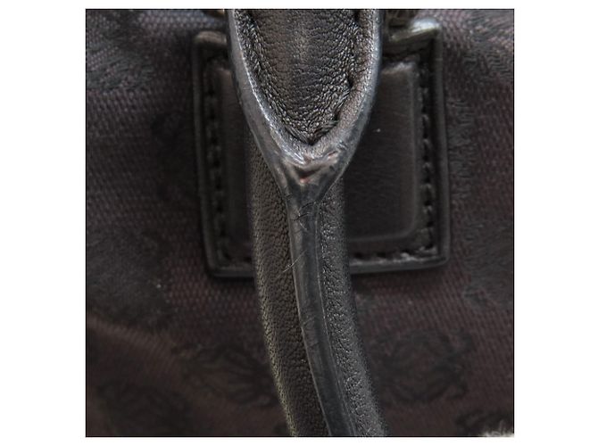 Borsa a mano Loewe Amazona in tela nera Nero - vista 14