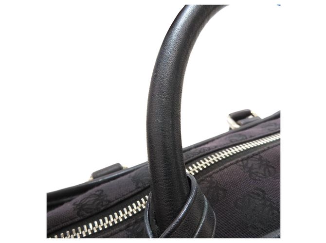 Borsa a mano Loewe Amazona in tela nera Nero - vista 15
