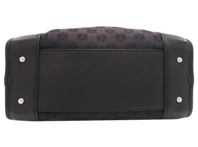 Borsa a mano Loewe Amazona in tela nera Nero - vista 4