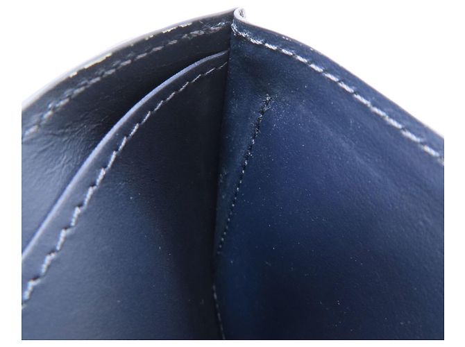 Louis Vuitton Portefeuille Marco Aerogram Bi-fold Wallet Navy blue - view 8