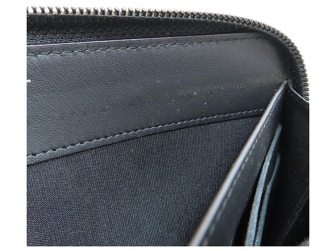 Portamonete Chanel in pelle nera - vista 8