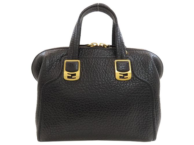 Fendi Chameleon 2-Way Lederhandtasche - Ansicht 2